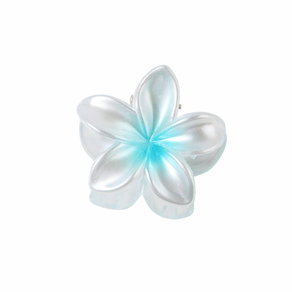 Candy Color Plumeria Hair Claw, Sweet Floral Clip_CWMM4985