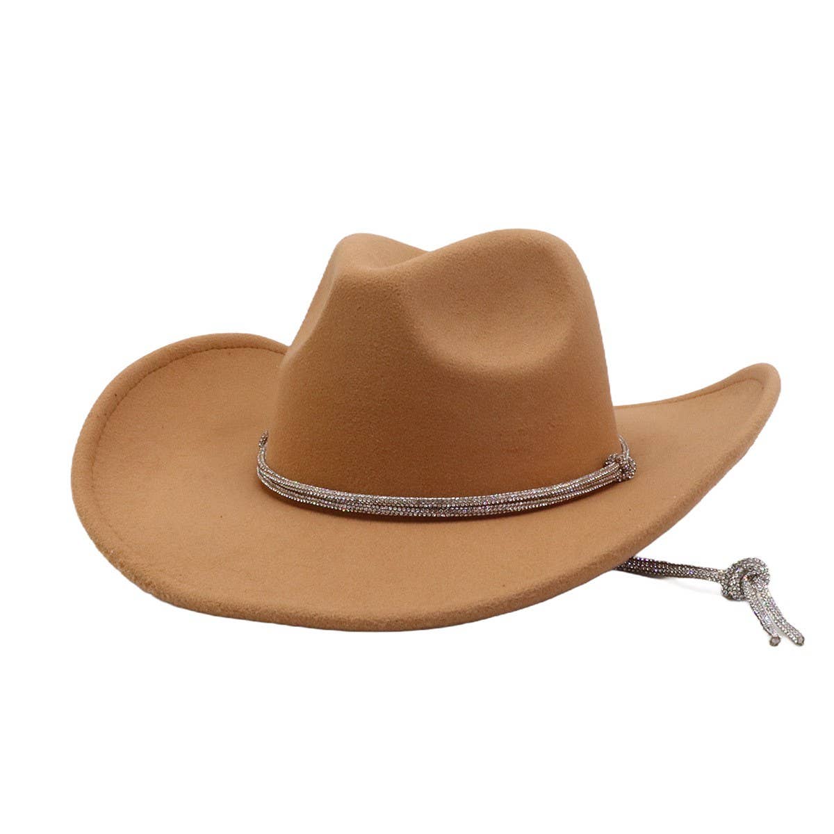 Unisex  Cowboy Fedora Hat Ethnic Style_CWAH04429
