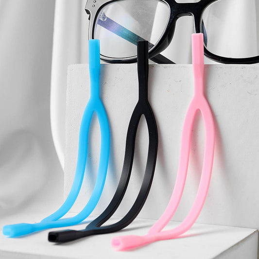 SOLID COLOR SIMPLE SPORTS ANTI-SLIP GLASSES CORD_CWMM0536