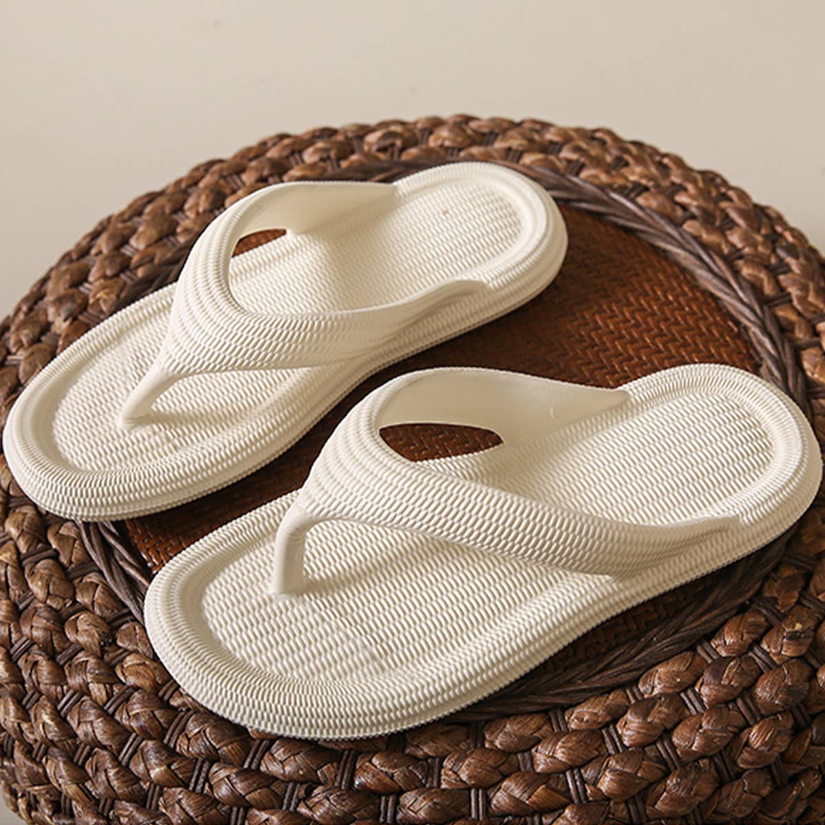 EVA SOLID COLOR FLIP-FLOPS SUMMER BEACH SLIPPERS_CWSHS0690