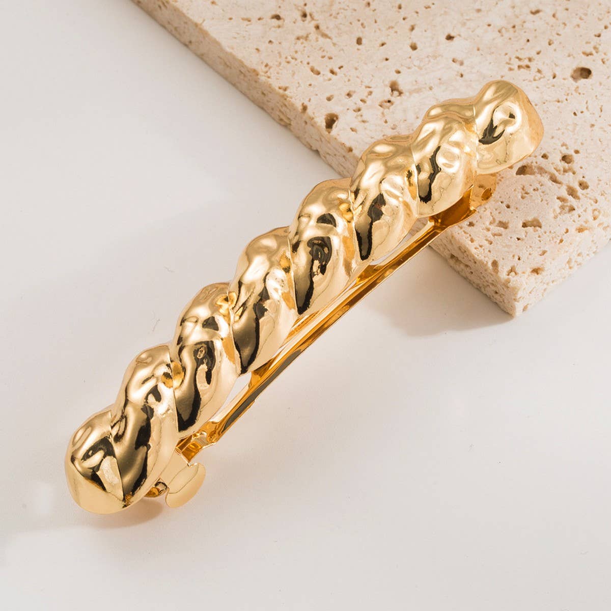 Butterfly Bow Geometric Spring Hair Claw Clip_CWAHA6194