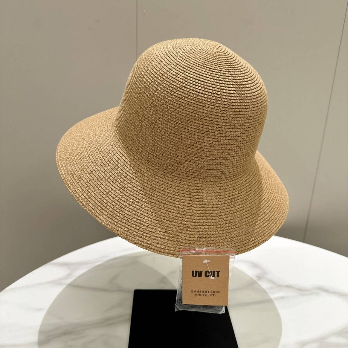 Summer retro simple versatile straw hat_CWAH3596