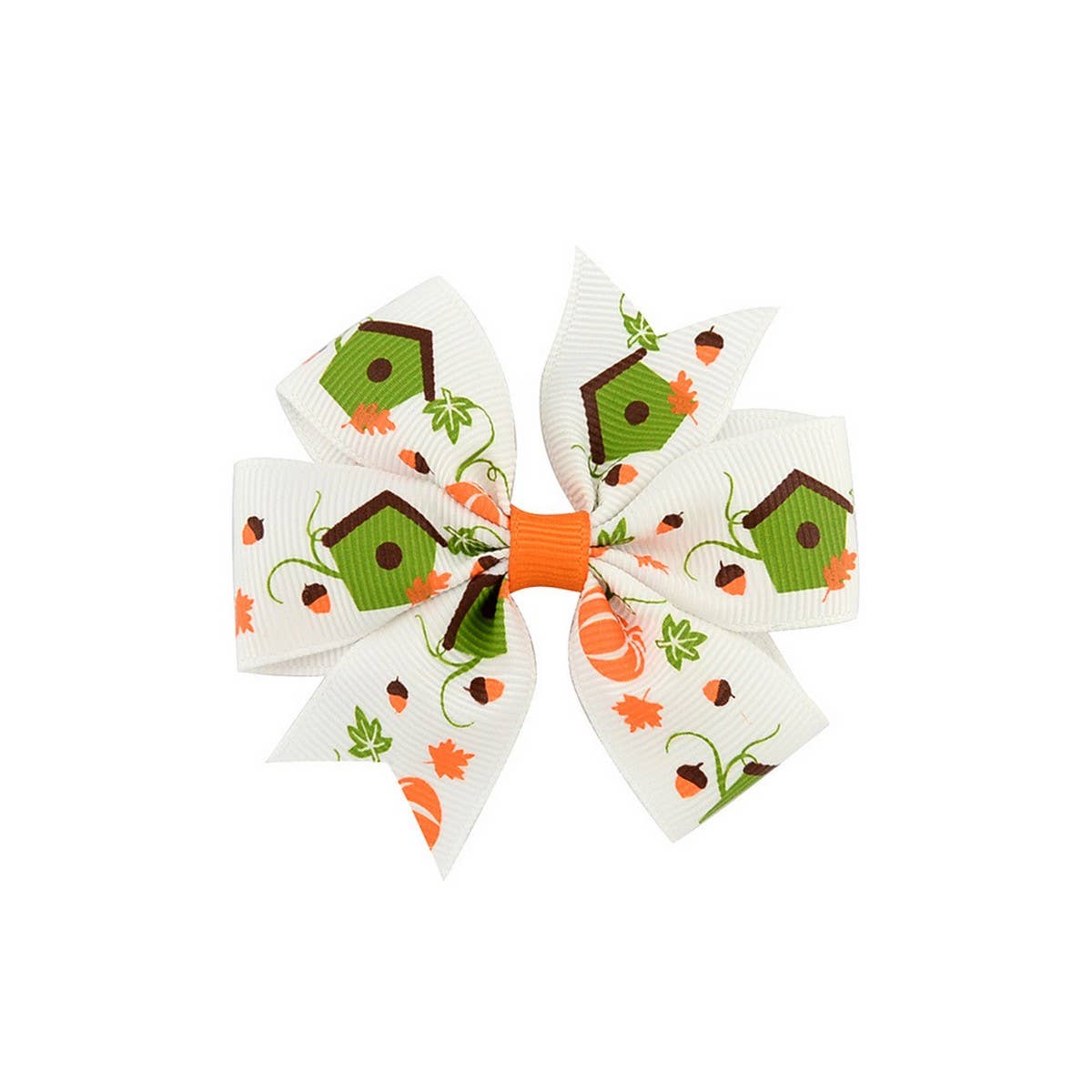 Halloween Kids Grosgrain Bow Hair Clip