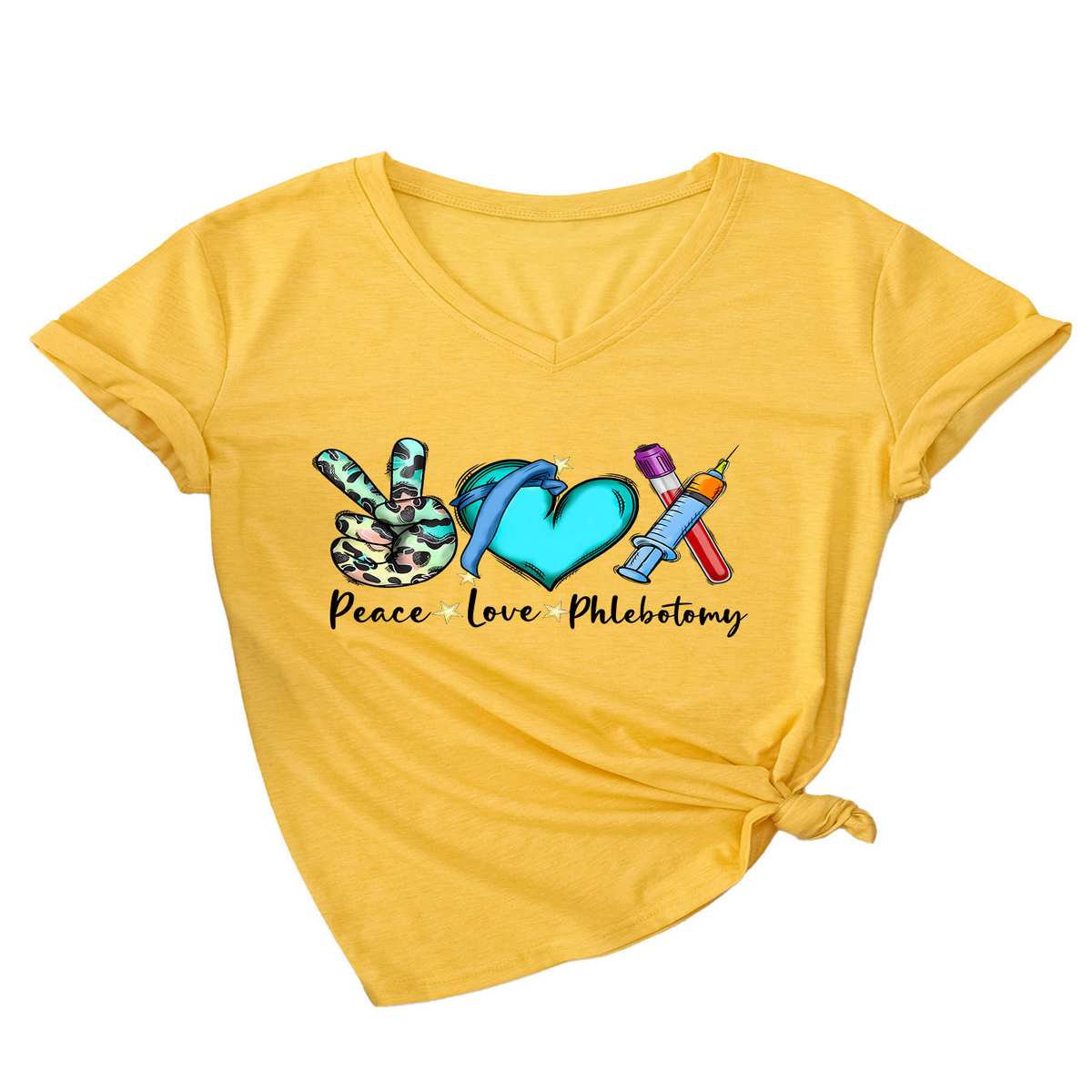 Women??¢s V-Neck Tee ??Trendy & Fashionable_CWTTS1540