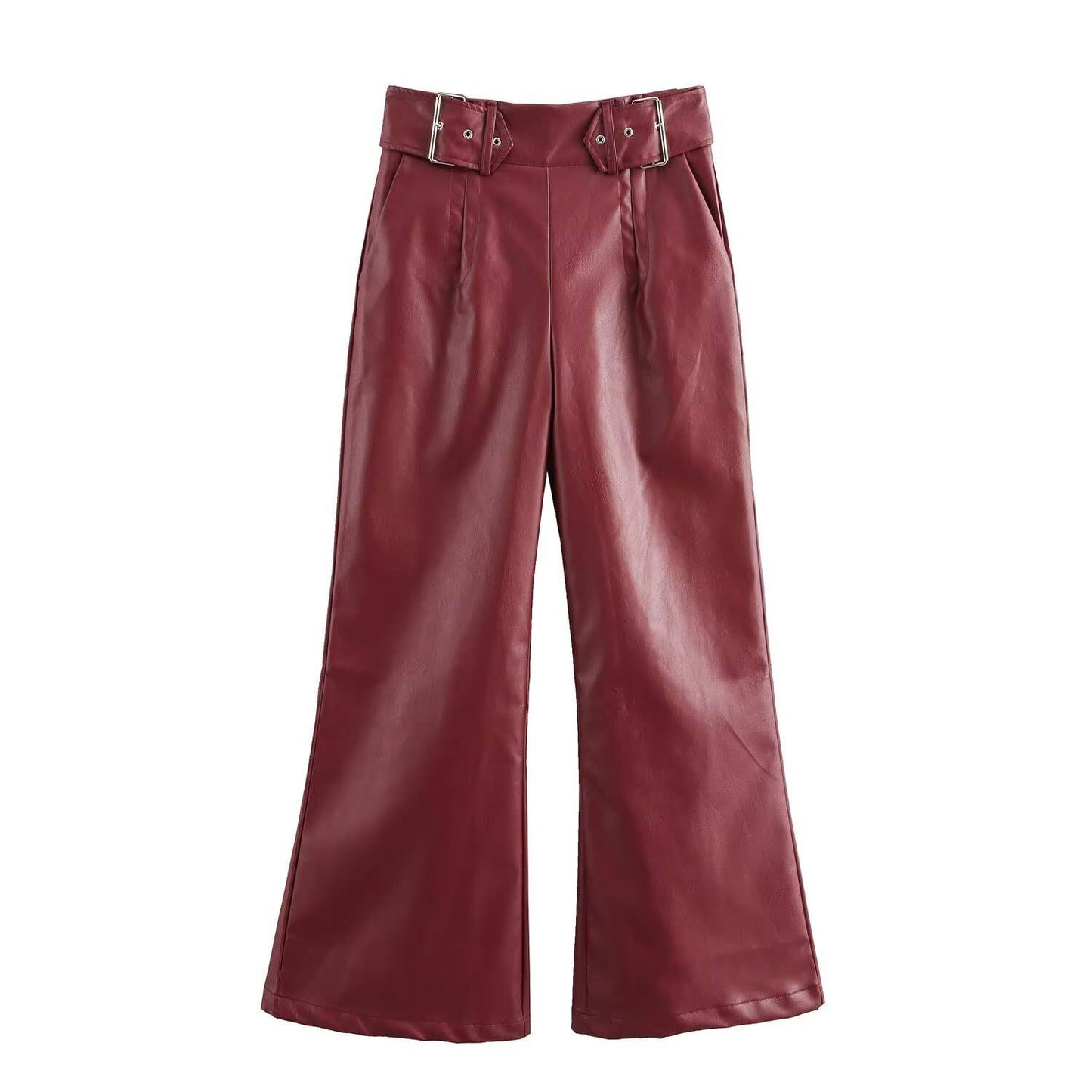 PERSONALIZED HIGH-WAISTED FLOOR-LENGTH PANTS