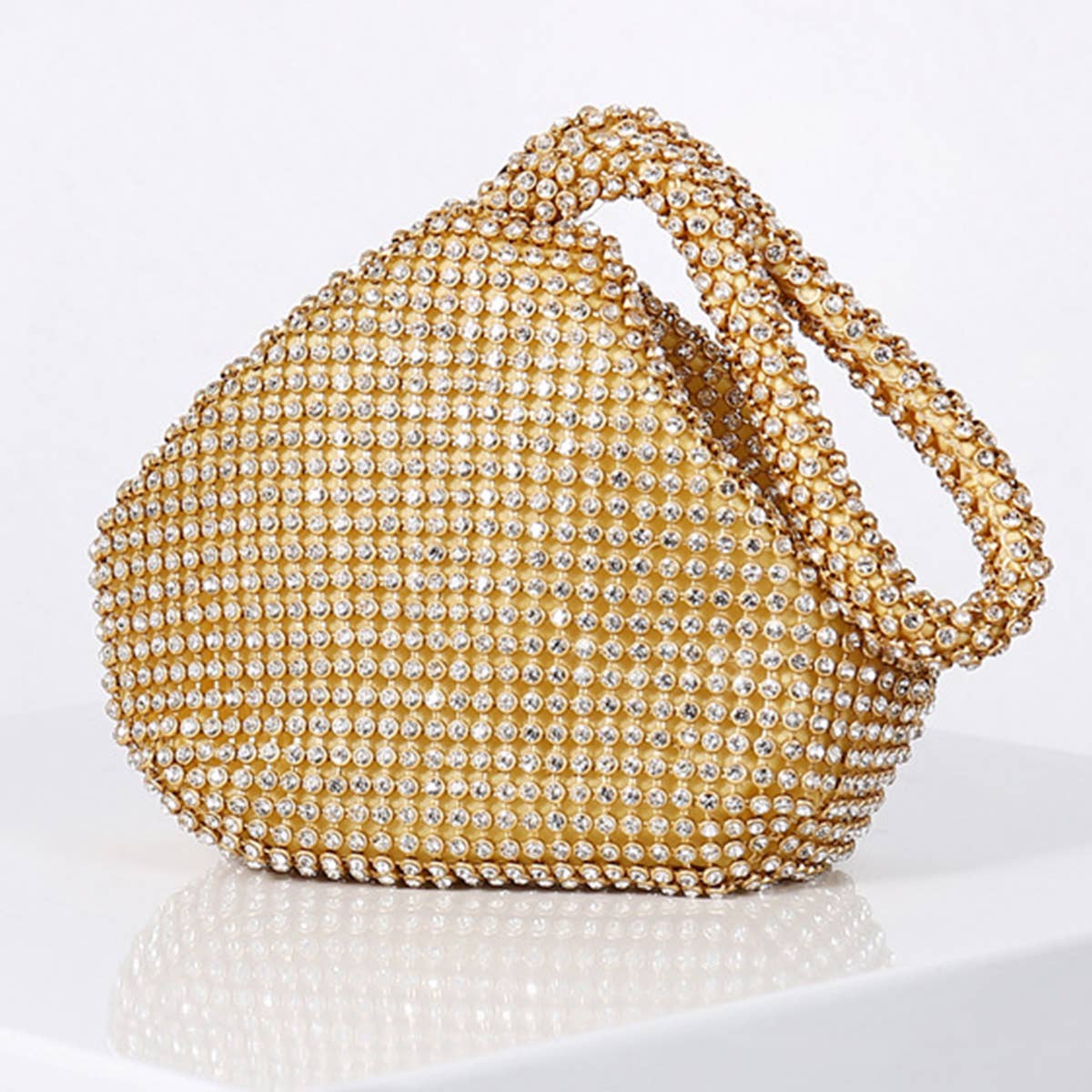 WOMEN FASHION TRIANGLE DIAMOND HANDBAG_CWAB0603