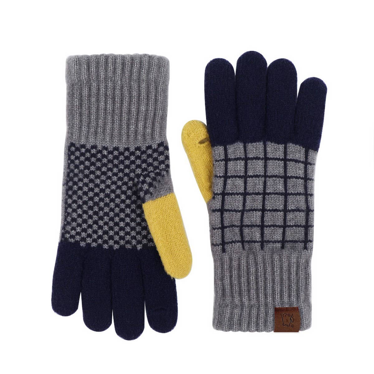 Self-Heating Knit Gloves ? Cute & Warm Design_CWAG0373