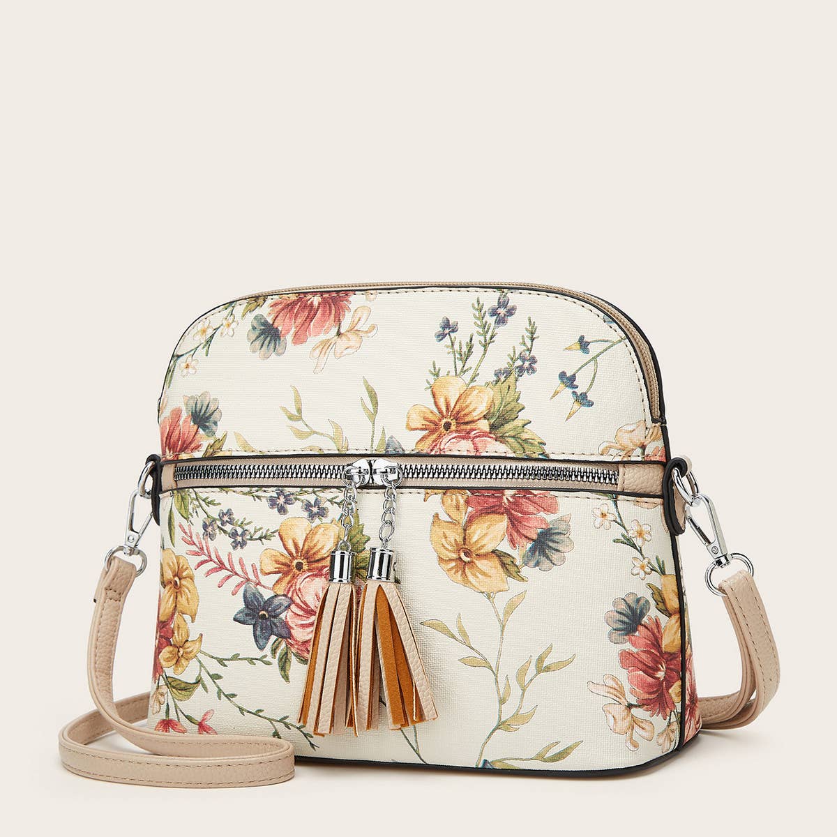 WOMEN FASHION PRINTED SHELL SHOULDER BAG_CWAB2648