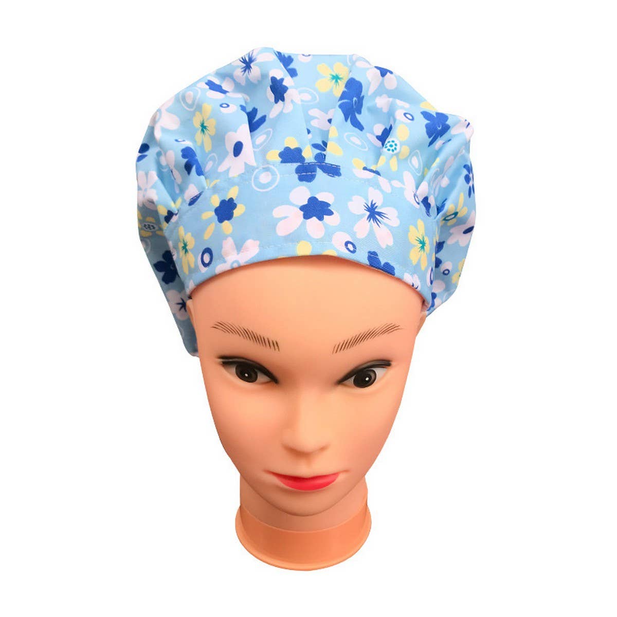 PUFF HAT PRINTED COTTON SURGICAL CAP NURSE HAT_CWAH3376