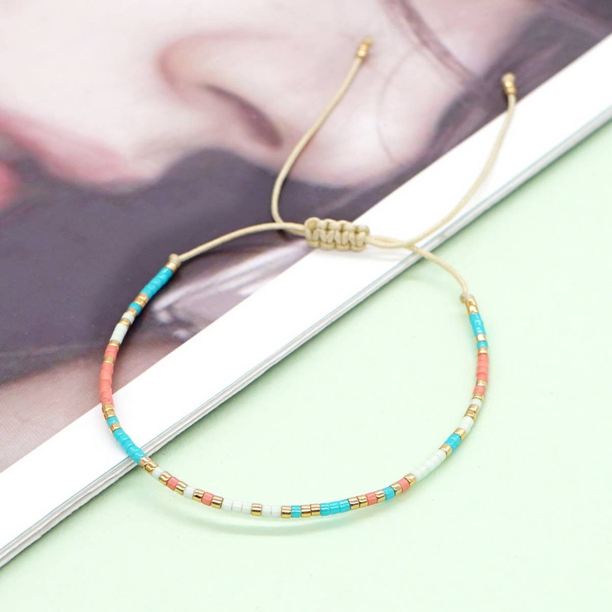 SIMPLE ULTRA-FINE RICE BEADS WOMEN'S BRACELET_CWMM3881