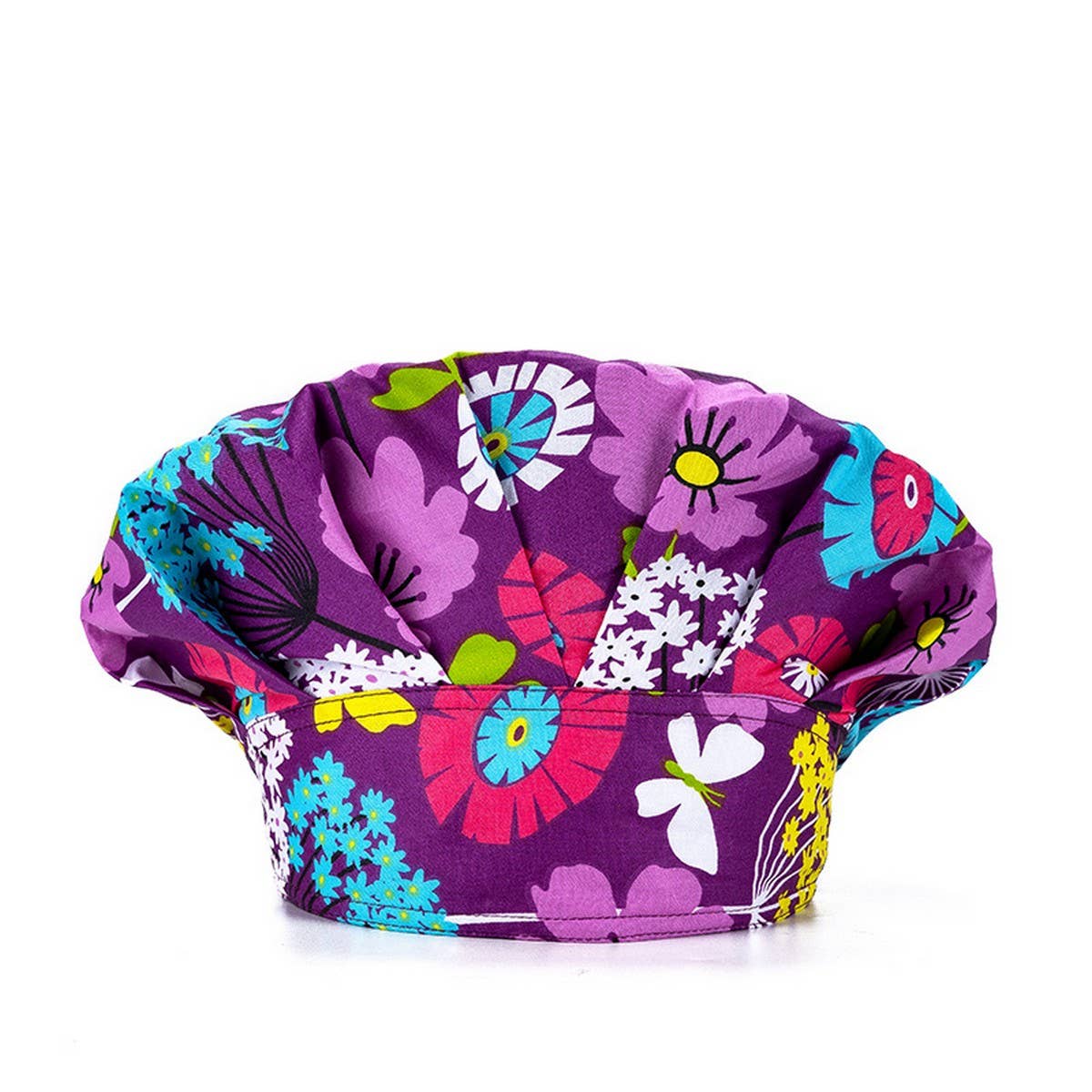 PUFF HAT PRINTED COTTON SURGICAL CAP NURSE HAT_CWAH3376