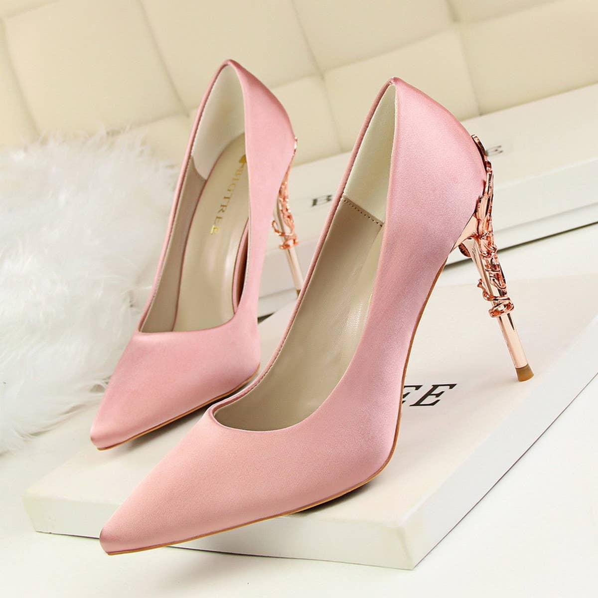 WOMEN POINTED TOE HIGH HEELS