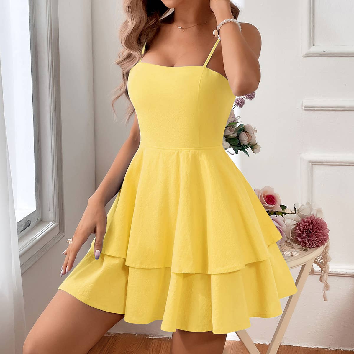 Backless Butterfly Knot Tie Short Sexy Dress