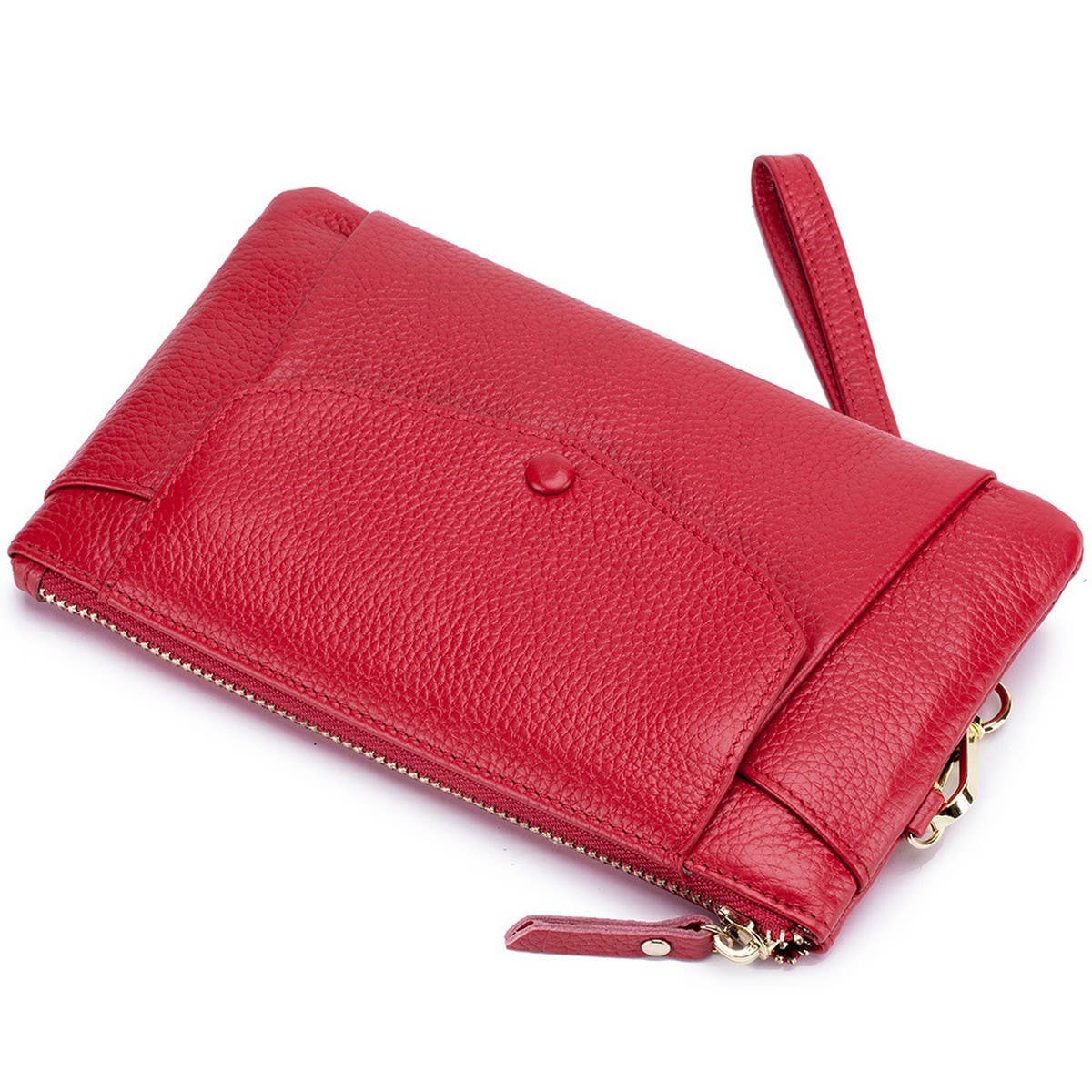 ULTRATHIN LONG LARGE CAPACITY CLUTCH LEATHER WALLET_CWAB3747