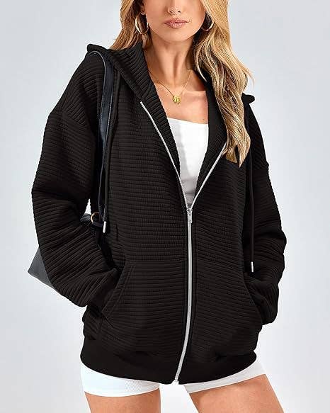 SOLID COLOR CASUAL SEASONAL ZIPPER CASUAL JACKET