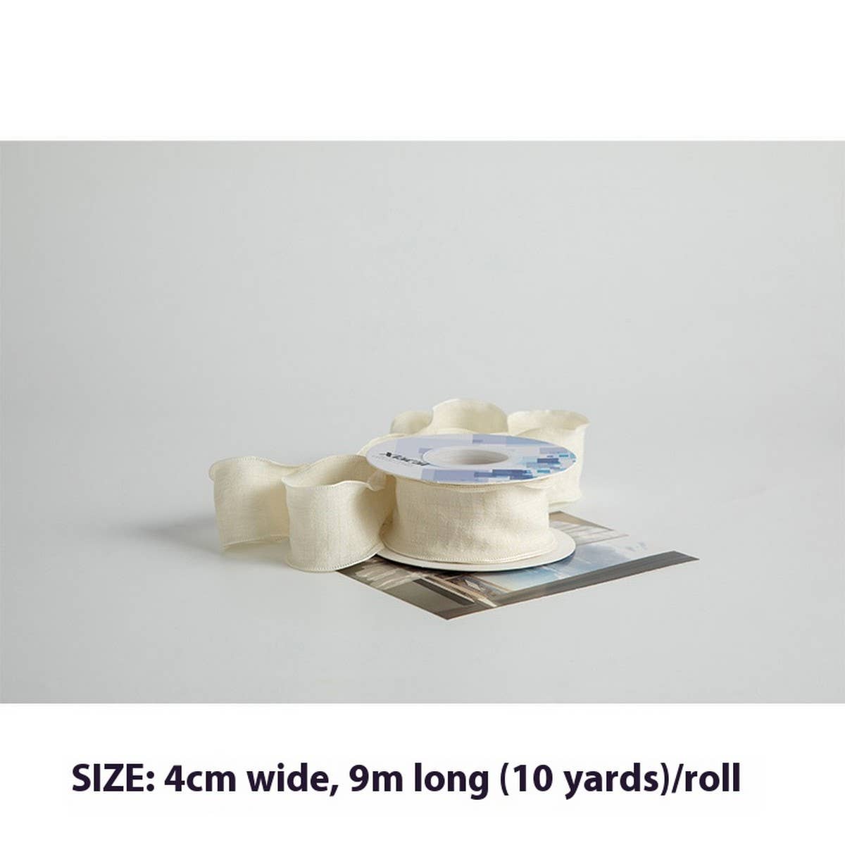 4CM WAVE LACE RUFFLED RIBBON DIY RIBBON_CWMM5775