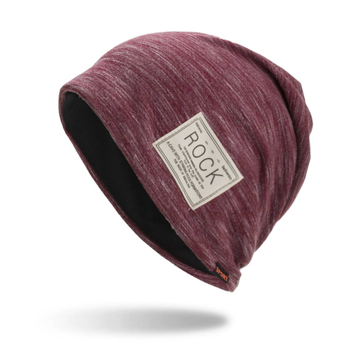 CLOTH LABEL DOUBLE JUMPER HAT PILE PILE HAT