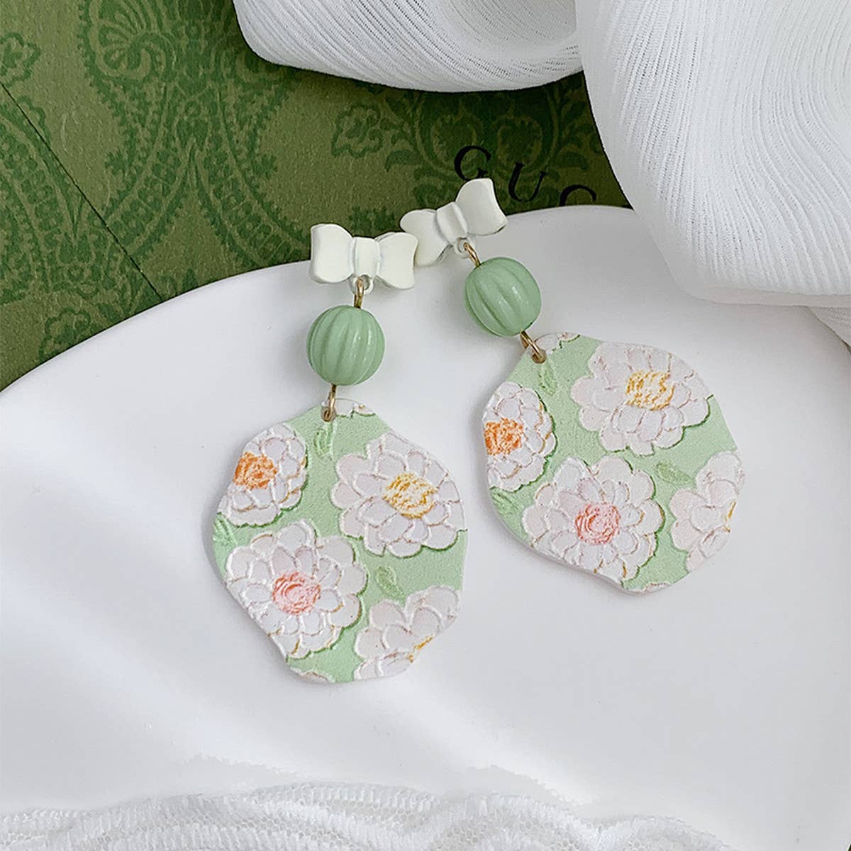 2024 NEW OIL PAINTING FLOWER ART EARRINGS_CWAJE1632