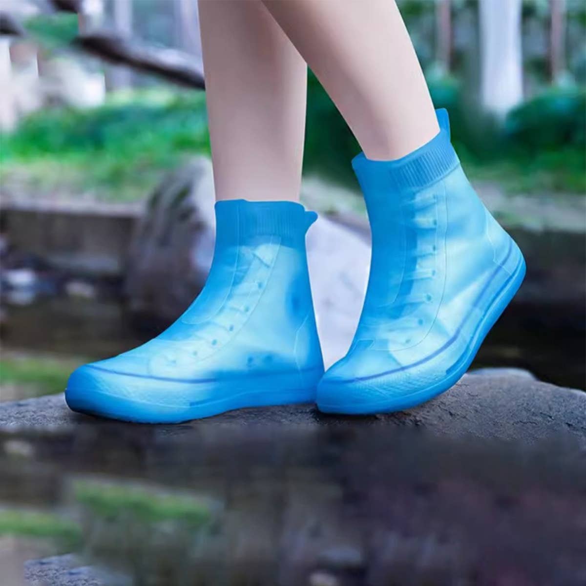 CWMM8436_THICK WEAR-RESISTANT RAIN BOOTS RAINPROOF SHOES