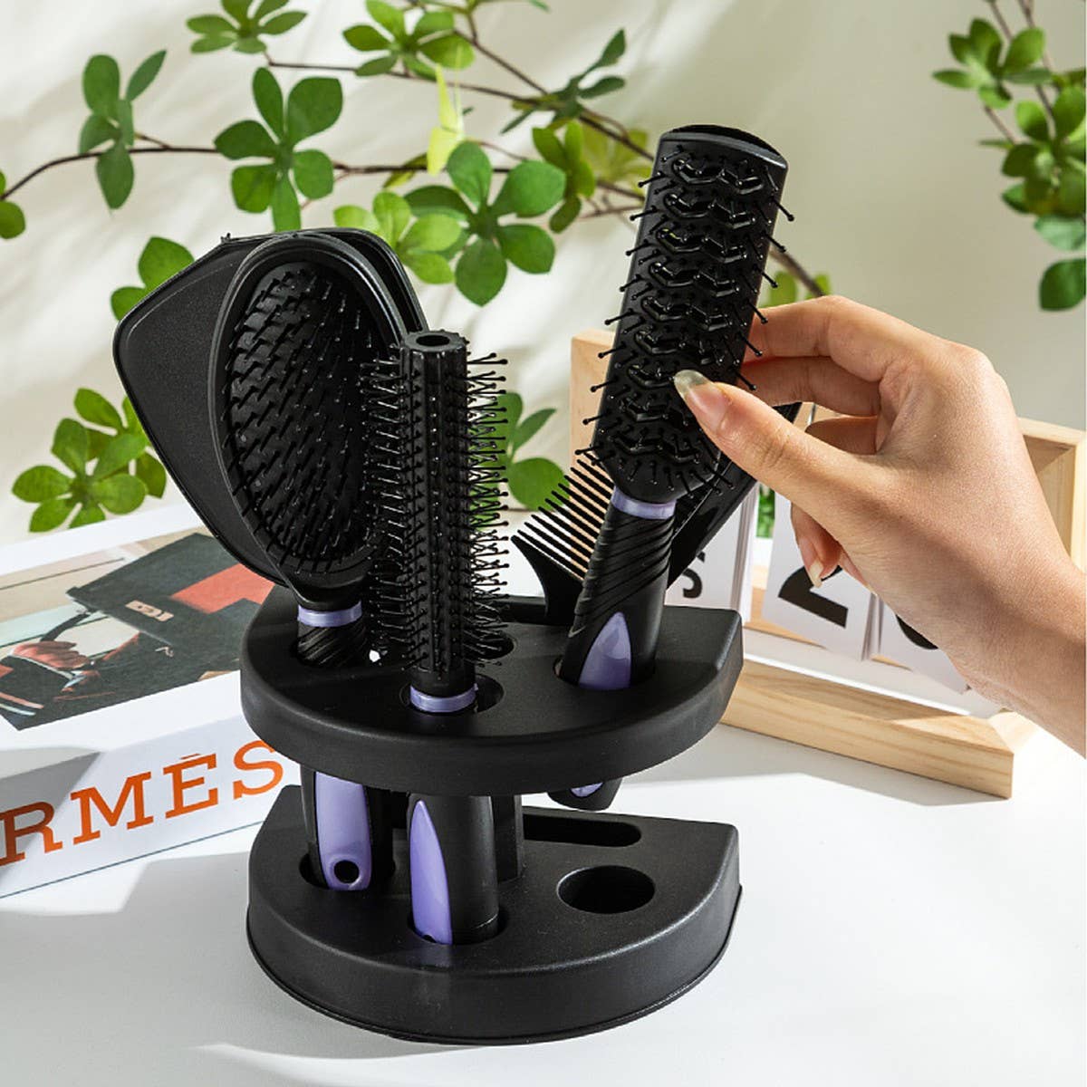 CWMM6944_FIVE-PIECE SET OF STYLING COMBS FOR MEN AND WOMEN
