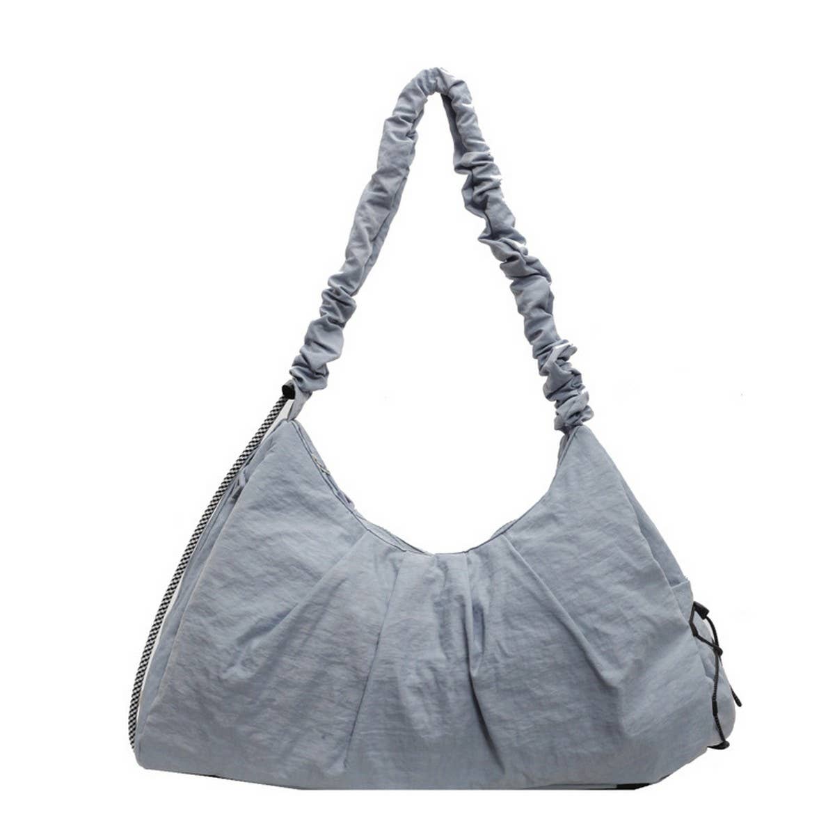 ARTISTIC SIMPLE PLEATED HANDBAG_CWAB3266