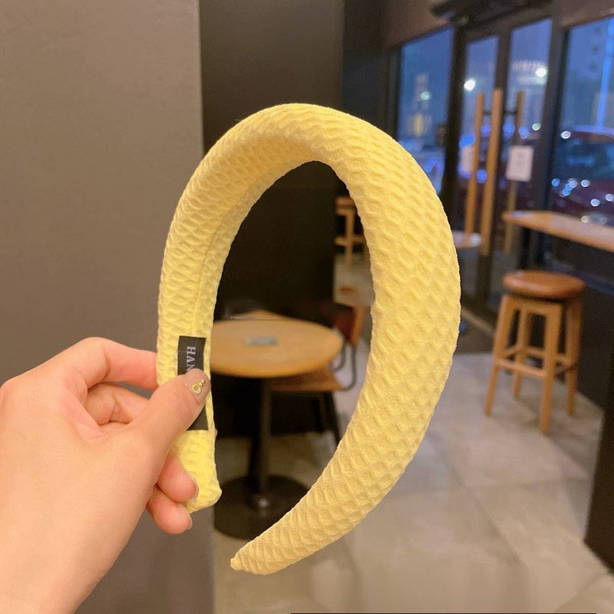 FRESH AND SWEET YELLOW ALL-MATCH HEADBAND