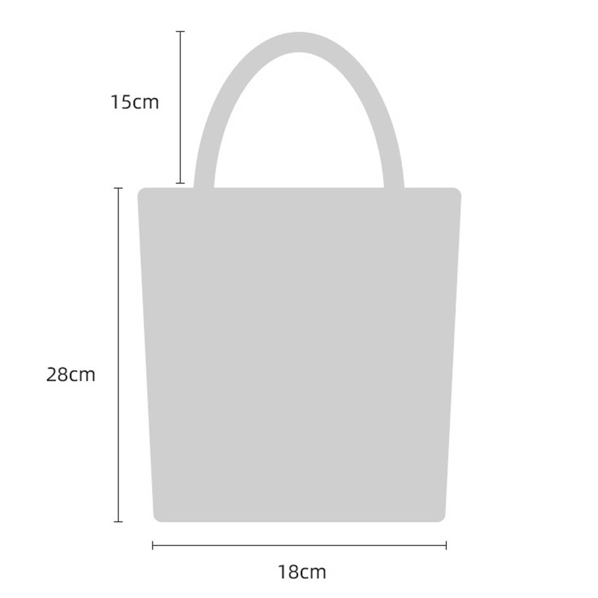 LARGE CAPACITY POLKA DOT KNITTED TOTE BAG_CWAB1541