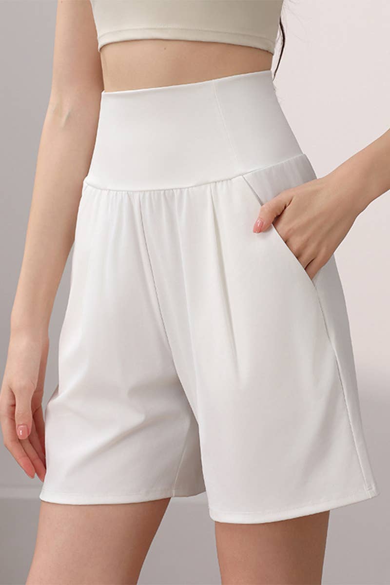 CWBSS0448_SUMMER LOOSE RUNNING YOGA SHORTS CYCLING PANTS