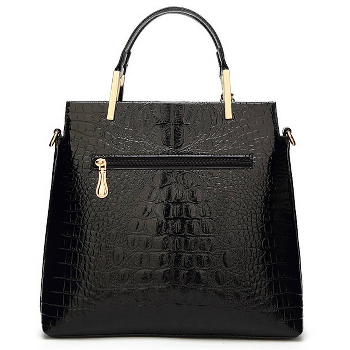 2024 NEW PATENT LEATHER CROCODILE PATTERN HANDBAG_CWAB2641