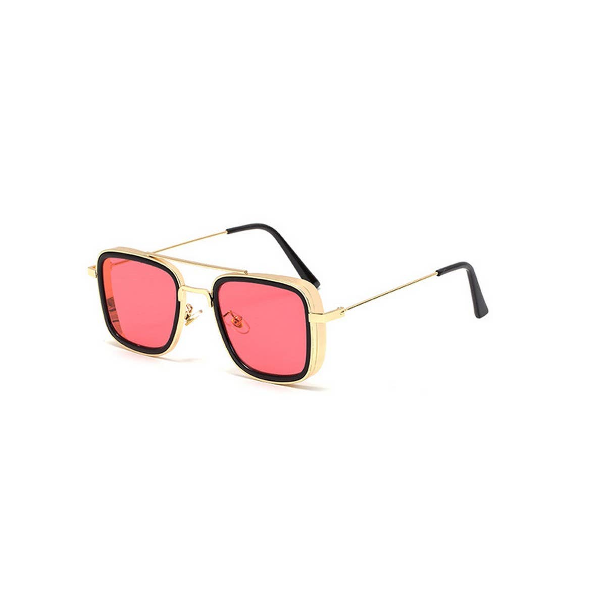 STEAMPUNK SUNGLASSES SQUARE FRAME SUNGLASSES_CWASG0741