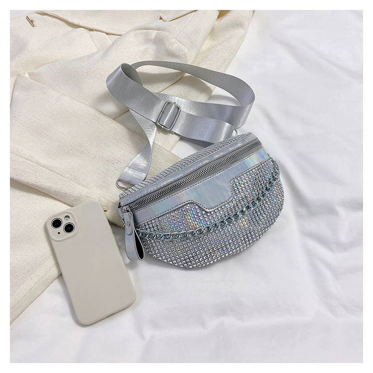 Single-shoulder crossbody casual waist bag