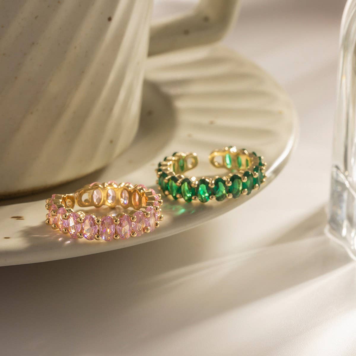 FASHIONABLE, VERSATILE AND COLOR-PROOF OPEN RING