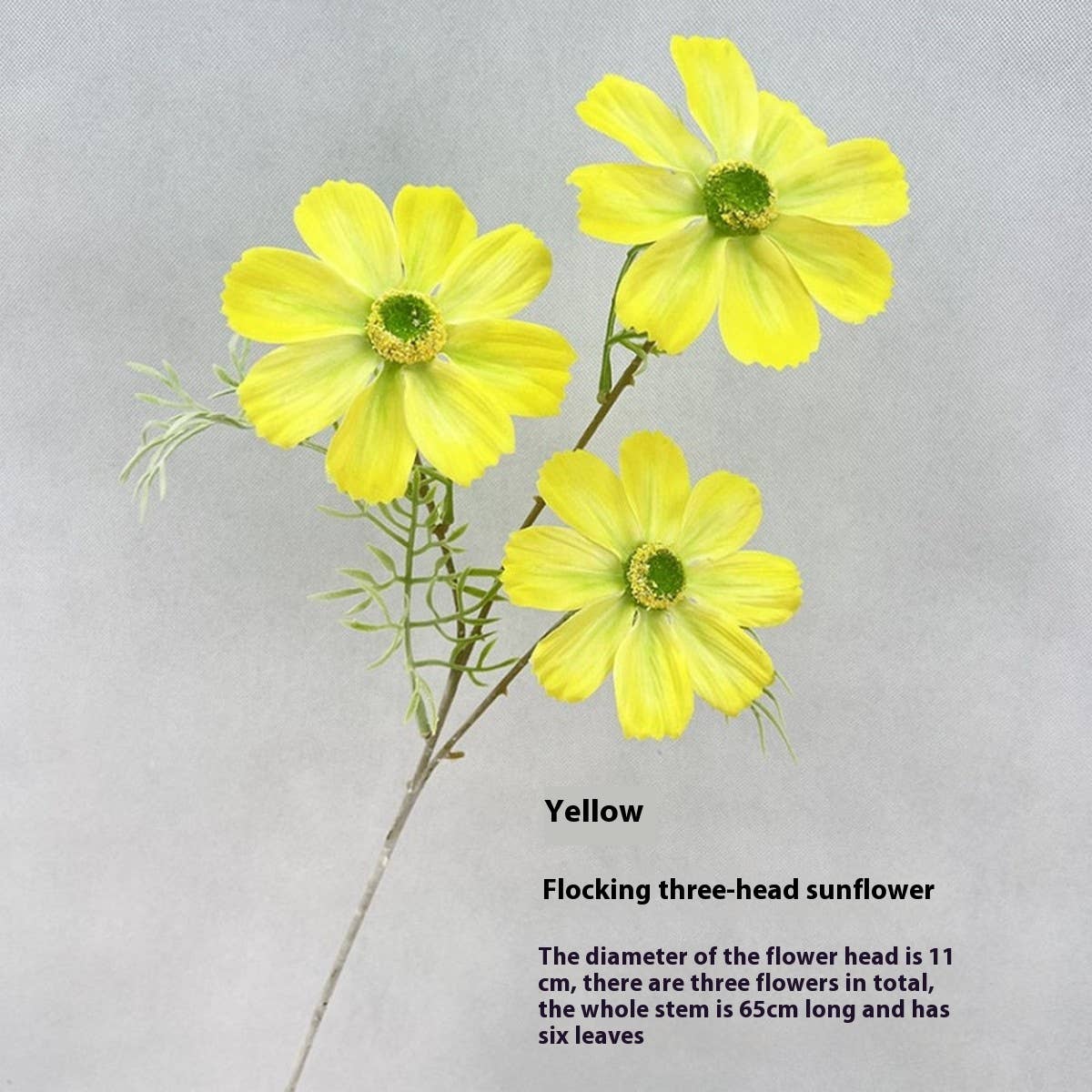 Artificial Cosmos Sunflower Silk Home Decor_CWMM6467