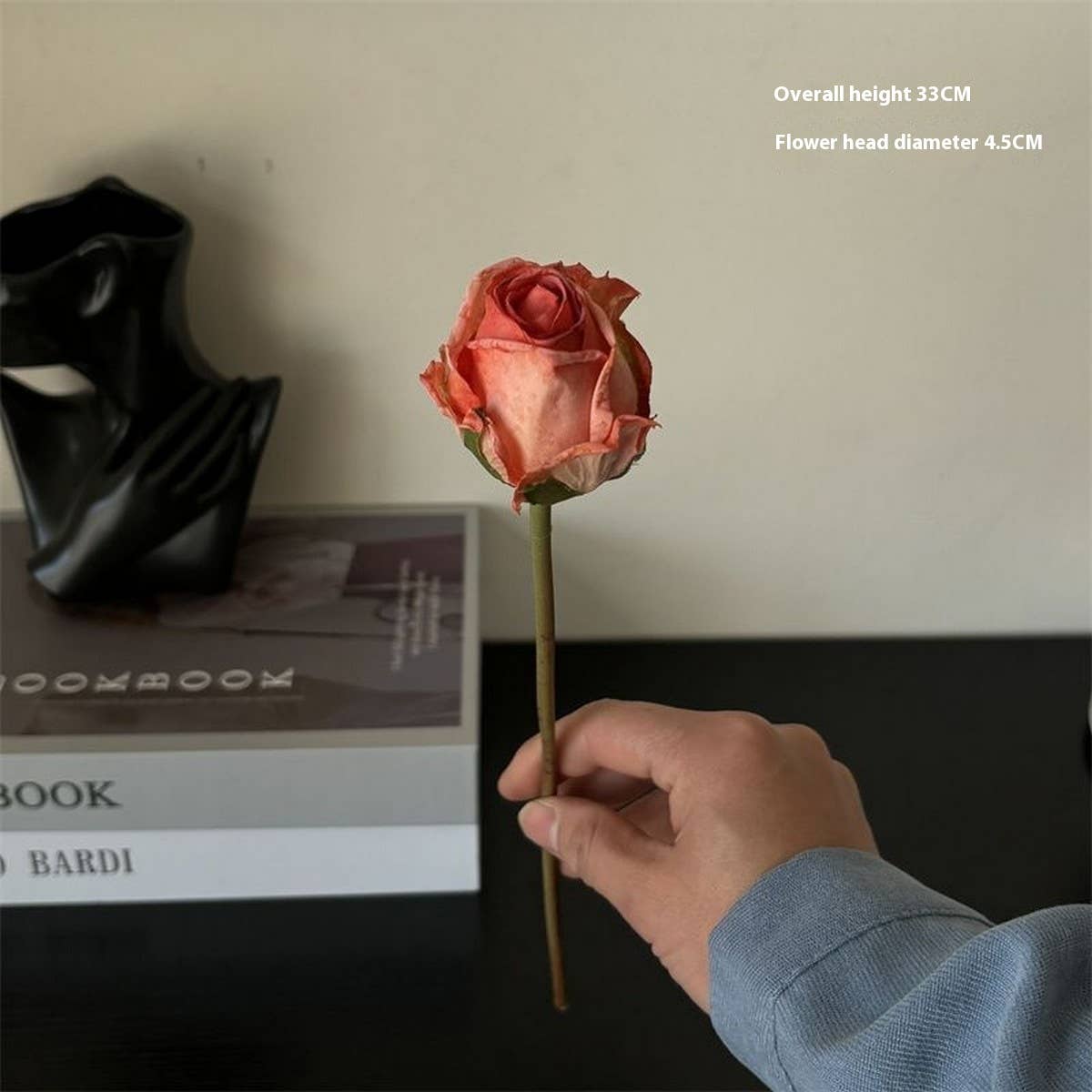 Burnt Edge Angora Rose for Home & Photo Decor_CWMM6571