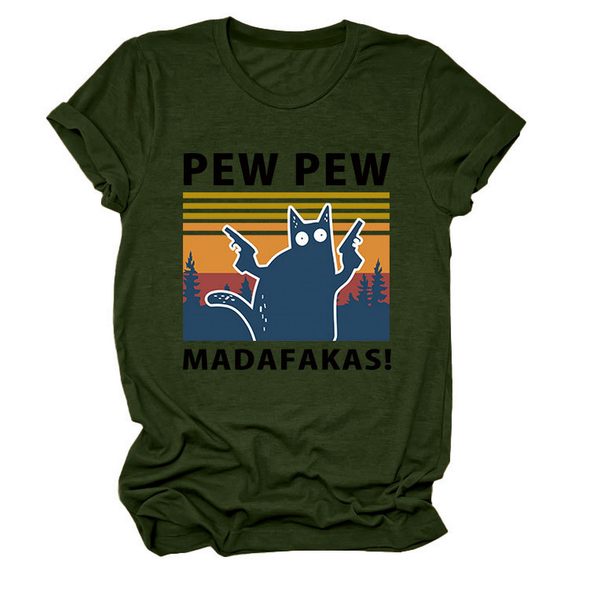 Ladies' Summer Tee, Casual Loose Fit T-Shirt_CWTTS1492