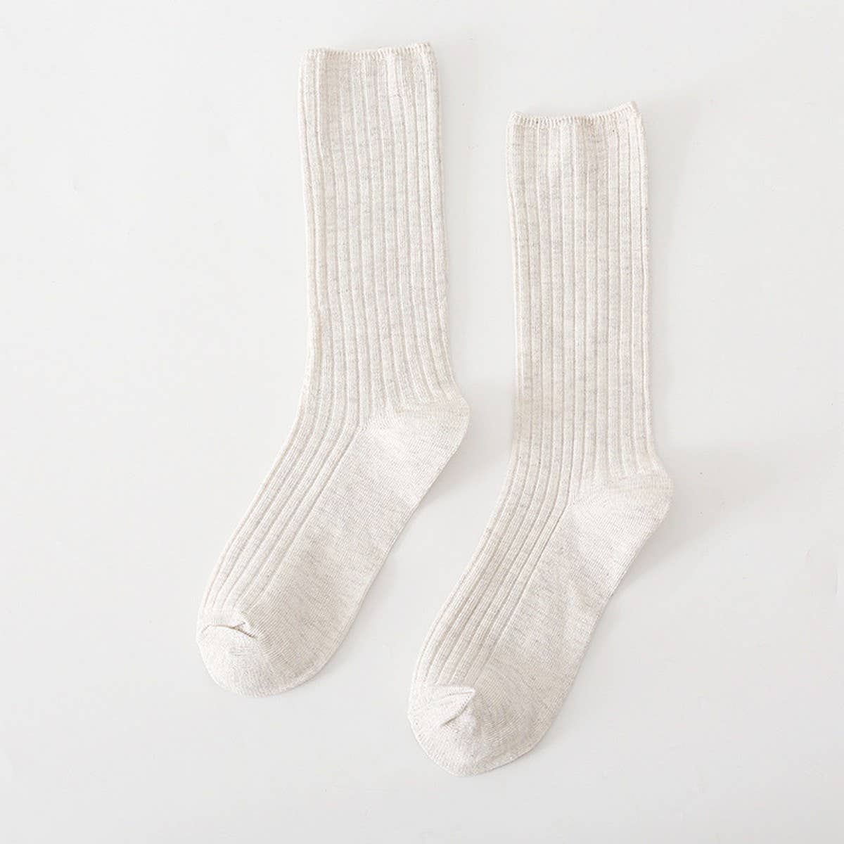 AUTUMN AND WINTER RETRO MID-CALF SOCKS_CWMS0986