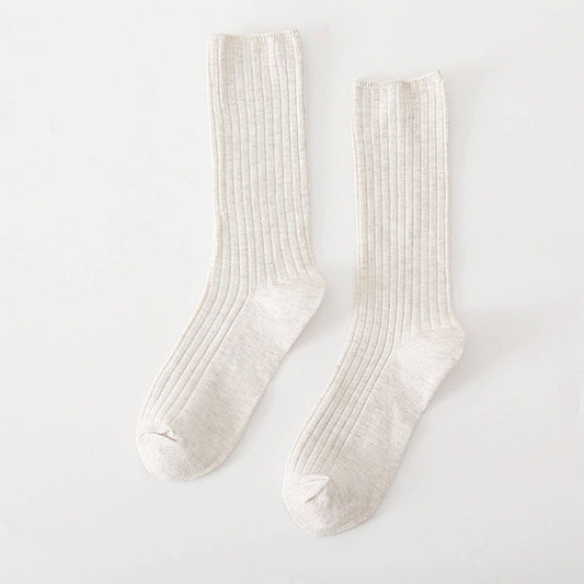 AUTUMN AND WINTER RETRO MID-CALF SOCKS_CWMS0986