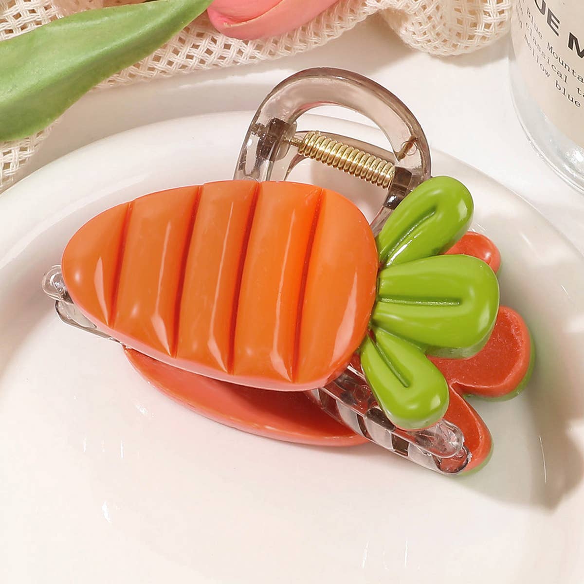 Fresh Fruit Shark Hair Claw for Bun,Cute Hair Clip_CWAHA1638