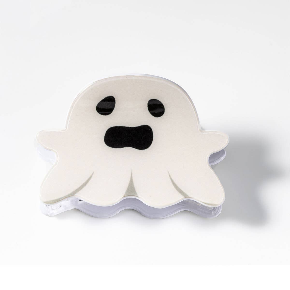 Halloween Ghost Hair Claw - Cute Spooky Shark Clip_CWAHA0270