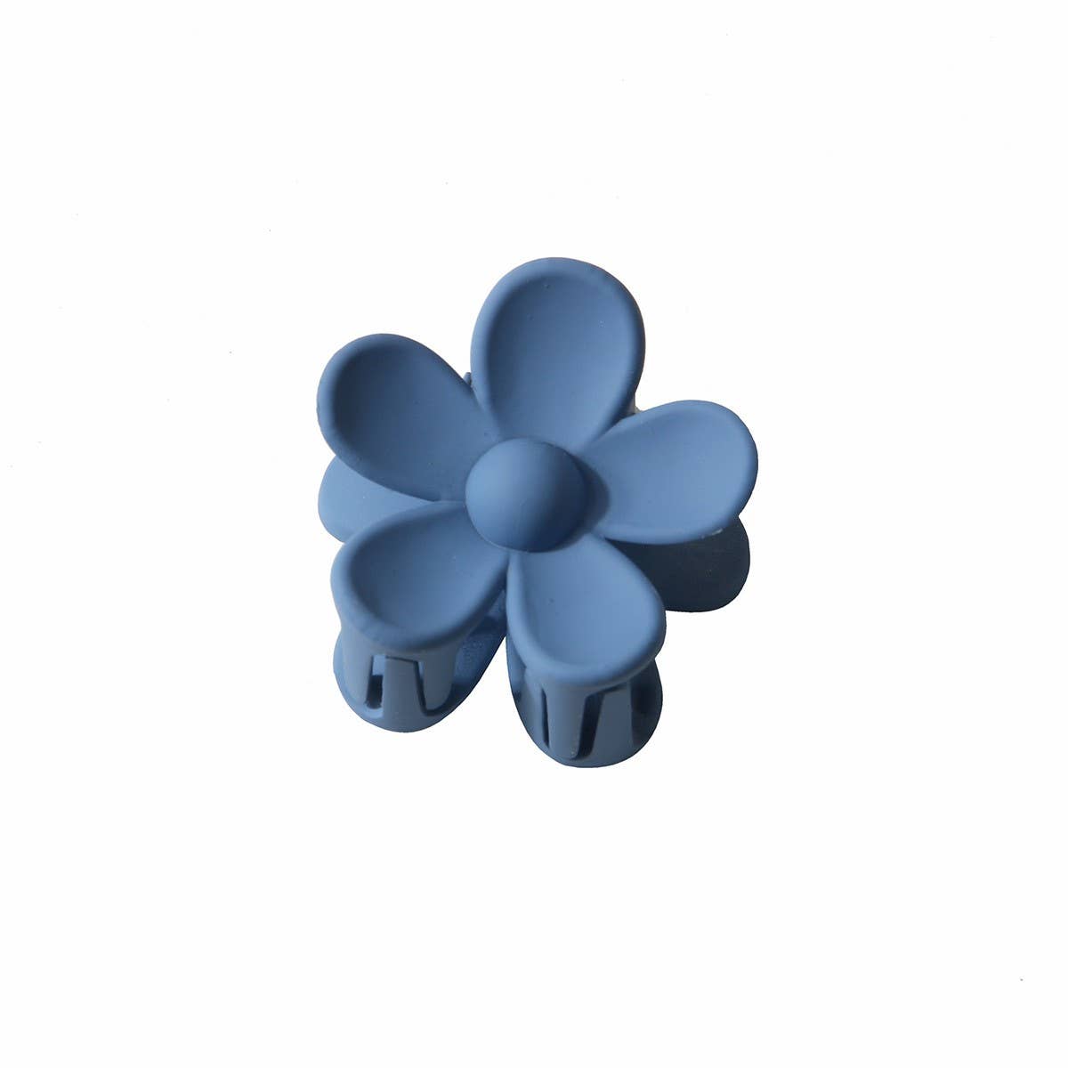 Mini Matte Flower Hair Claw Clip ? Cute Side Clip