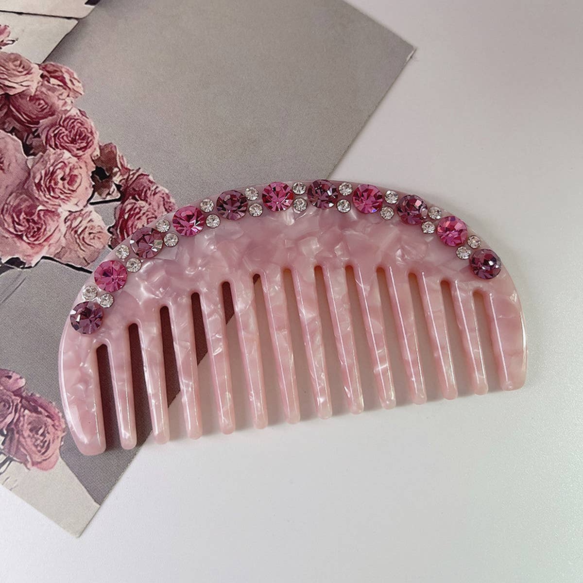 2024 NEW COLOR DIAMOND HAIR COMB_CWMM1081