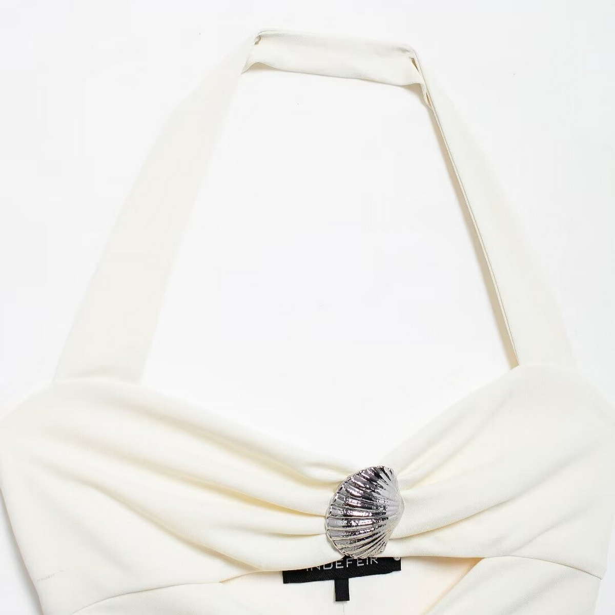 Halter Neck Top ? Shell Accent French Design