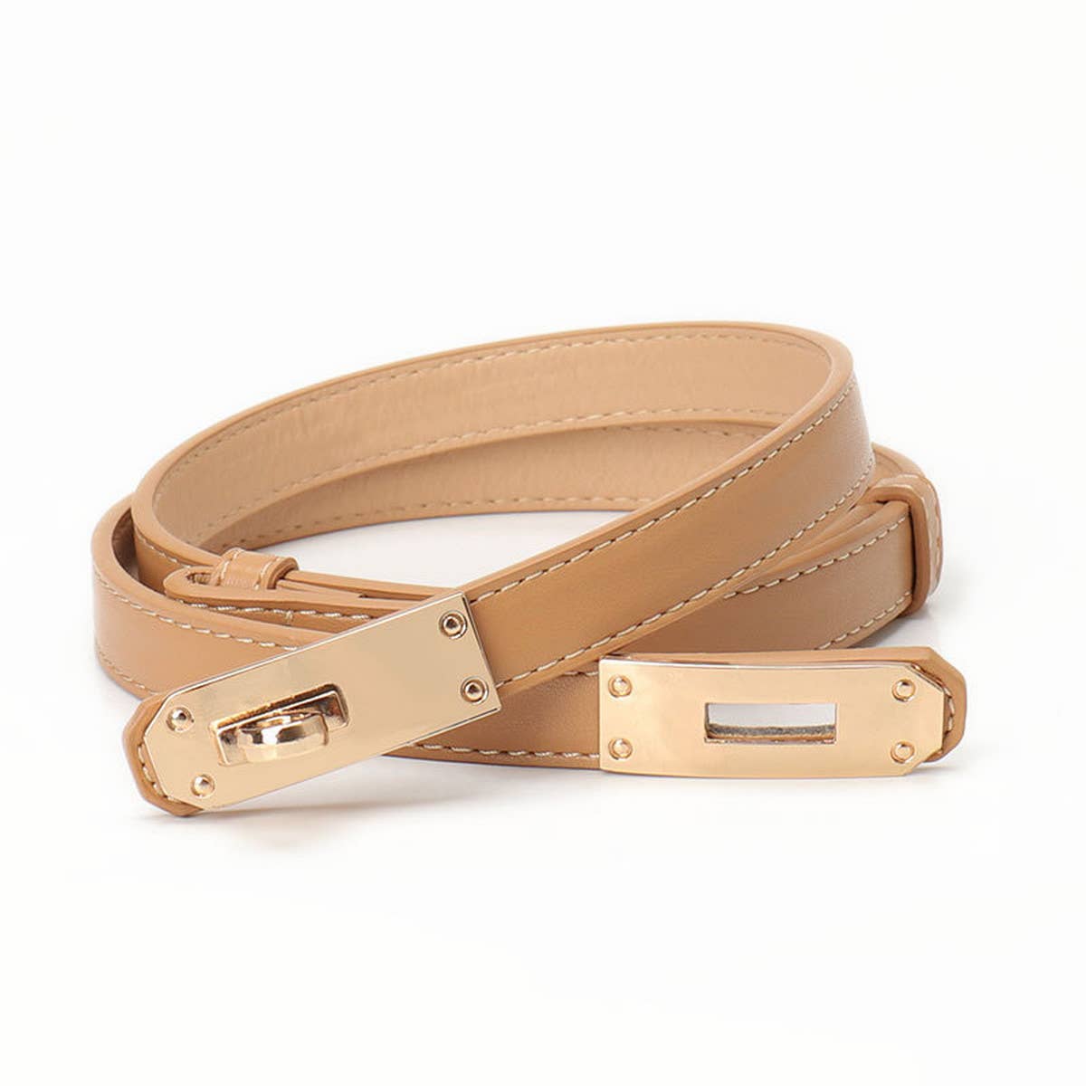 CWABE0903_WOMEN'S ADJUSTABLE BUCKLE BELT