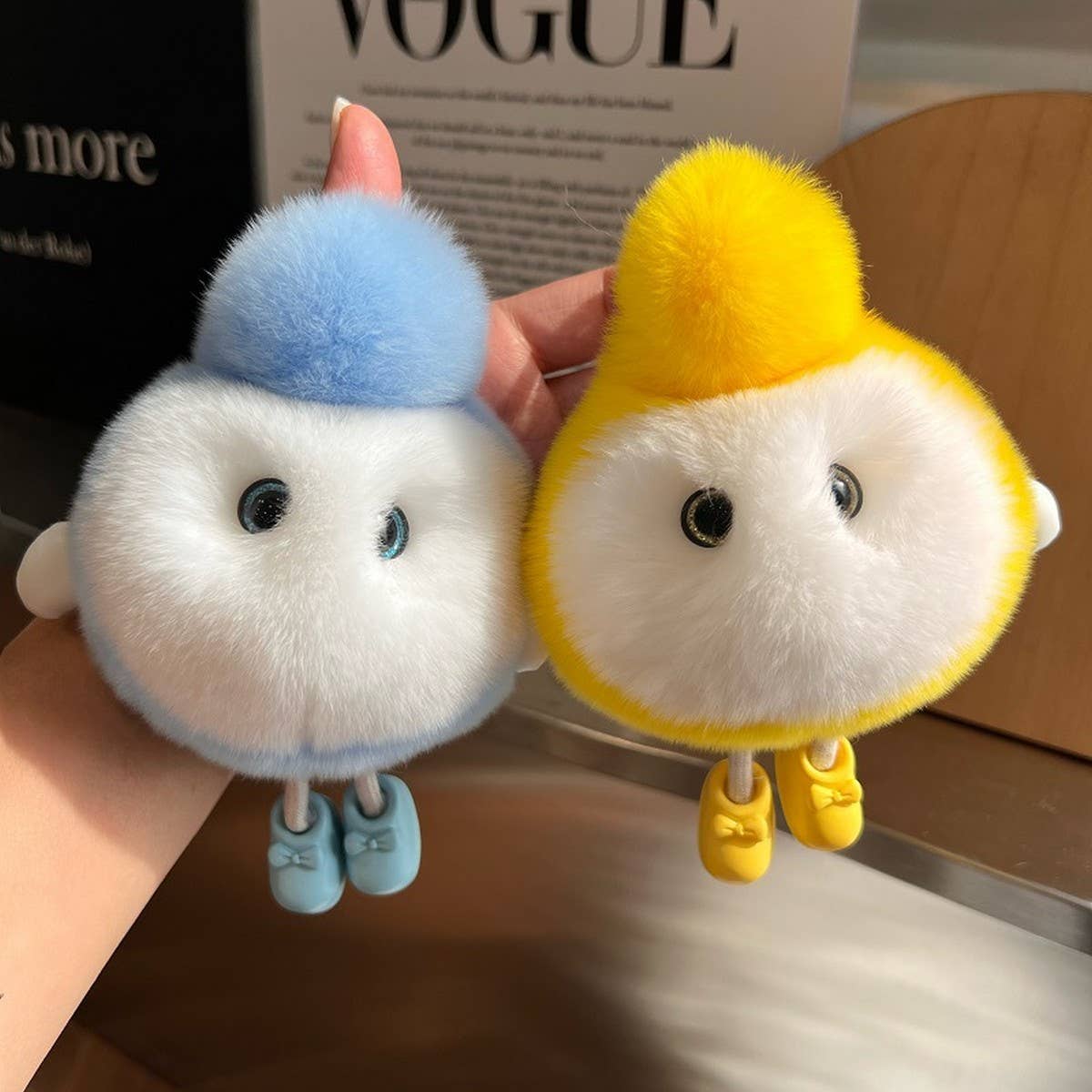 EGG PARTY PLUSH KEYCHAIN PENDANT ACCESSORIES
