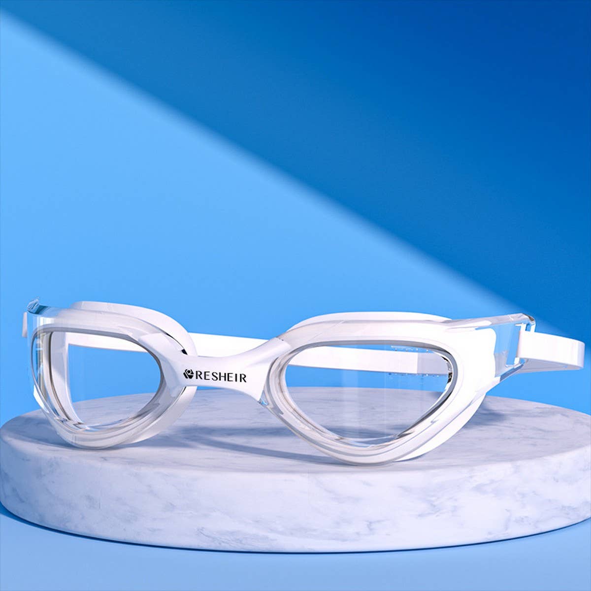 Pro Mirrored Racing Swim Goggles ??Anti-Fog HD_CWMM6636