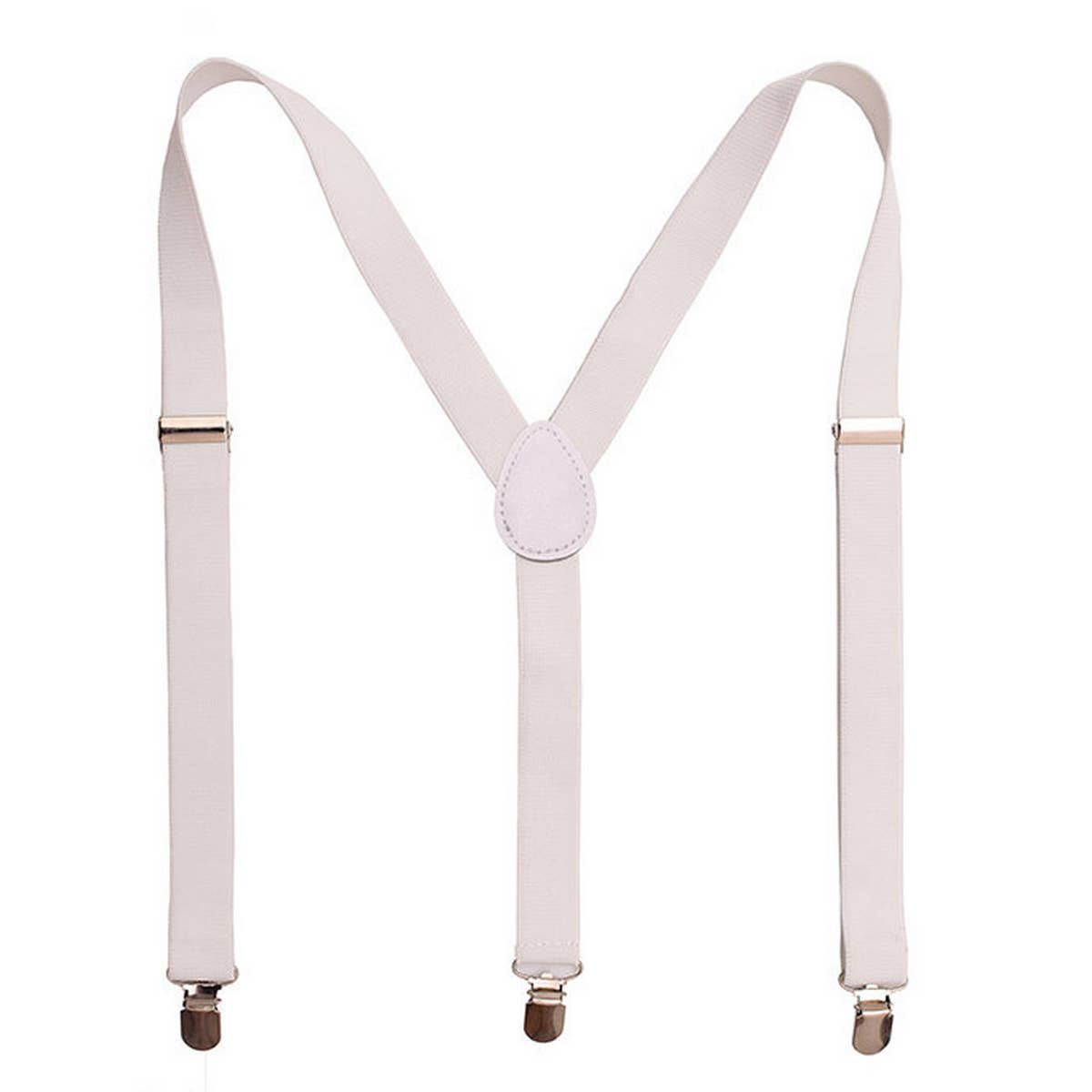 TROUSERS SUSPENDERS RUBBER BUCKLE SUSPENDER CLIP