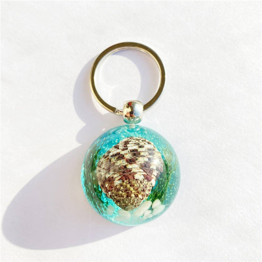 NEW CREATIVE CONCH CAR KEYCHAIN PENDANT