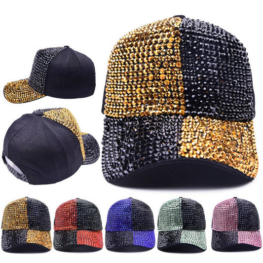 Summer Bling Baseball Cap - Stylish Rhinestone Hat CWAH1236