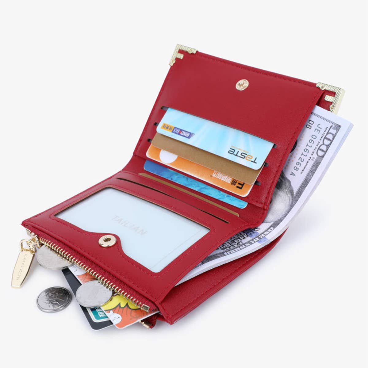 SIMPLE MULTI CARD SLOT WALLET_CWAB1650