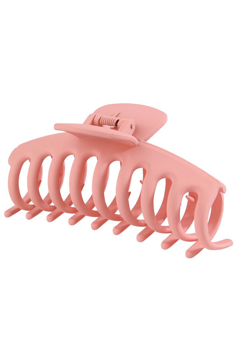 4.3" Matte PS Plastic Hair Claw Clip, Strong Hold_CWAHA0090